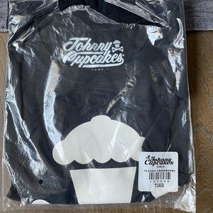 Johnny Cupcakes Black Graphic Short Sleeve Tee